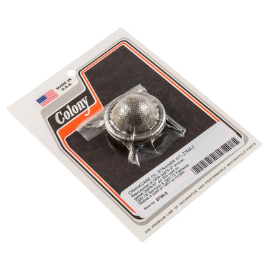 #2704-3 Crankcase Oil Strainer Kit 1957-1976 Harley-Davidson Sportster 1937-1973 Flatheads