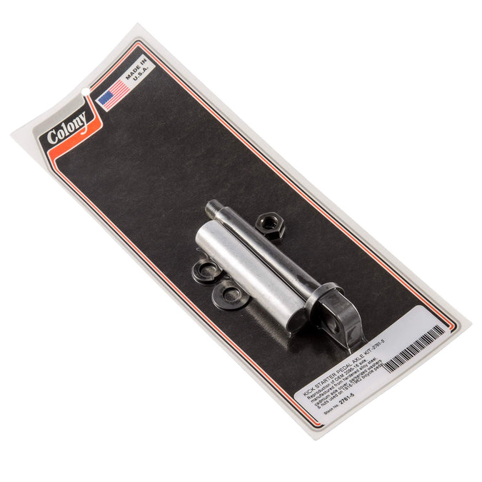 #2761-5 Kick Starter Pedal Axle Kit 1916-1962 Harley-Davidson - CAD Plated