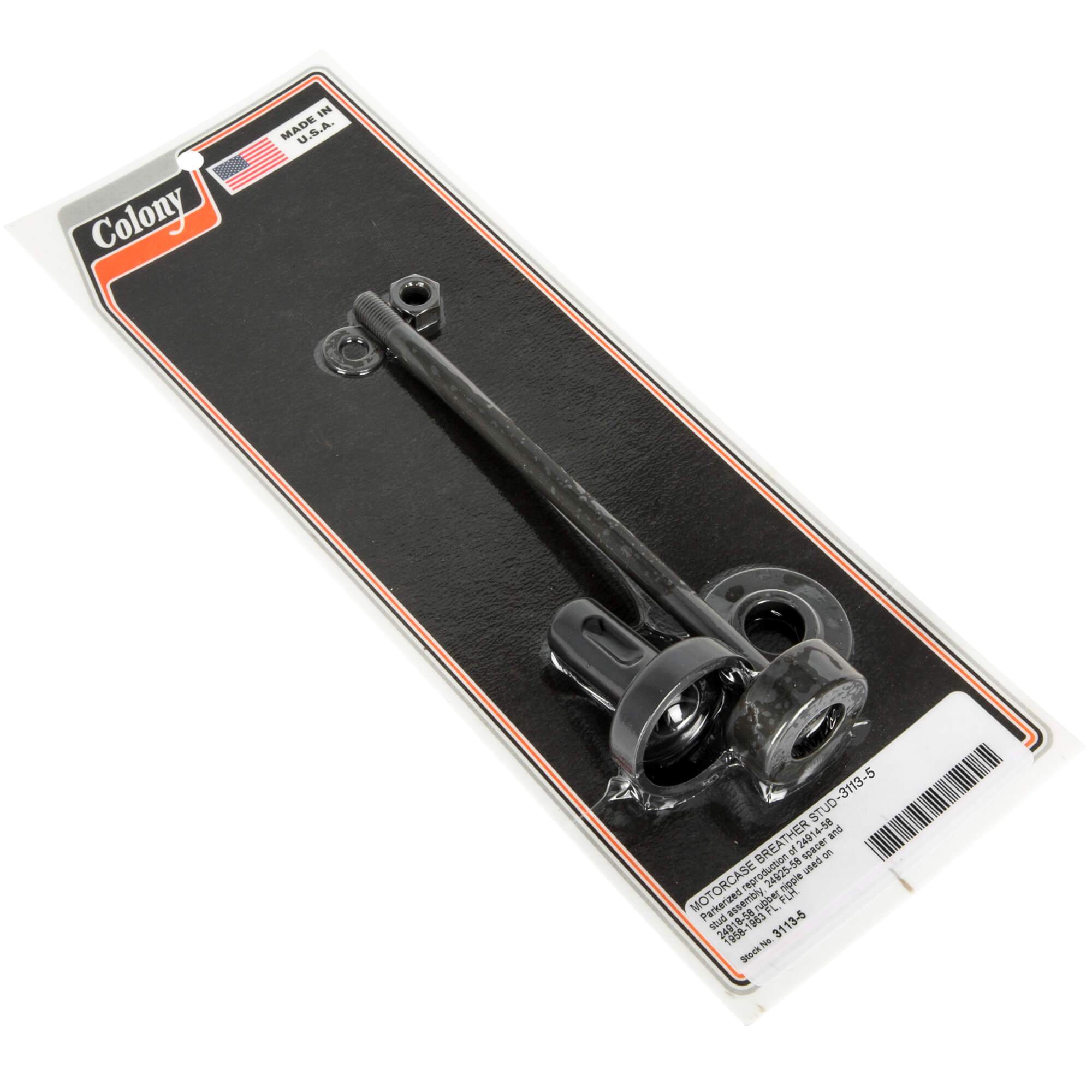 【手渡限定】DHD ウィルコＦ－１３ 5'8 Colony Machine #3113-5 Motor Case Breather Stud 1958-1963 Harley
