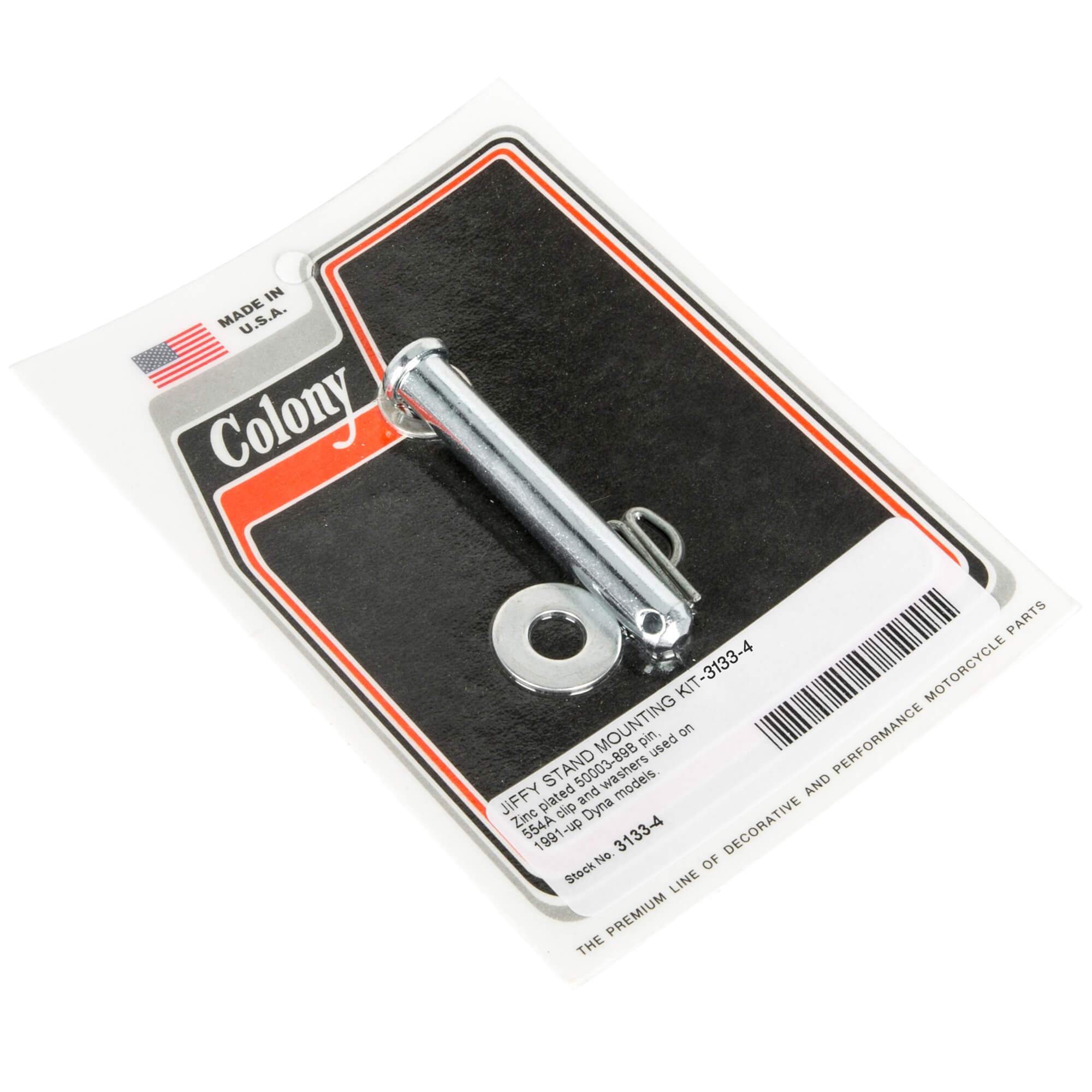 Colony Machine #3133-4 Jiffy Stand Mounting Kit 1991-Up Harley