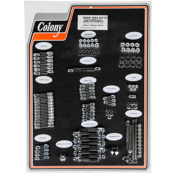 Colony Machine 7907 Complete Show Bike Kit Acorn Hardware 19481957