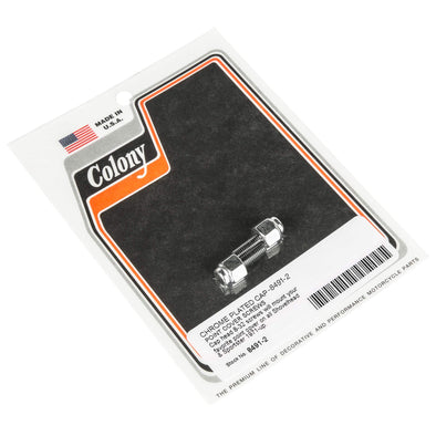 #8491-2 Point Cover Screws Cap Head 1971-Up Harley-Davidson Shovelhead/XL - Chrome Plated