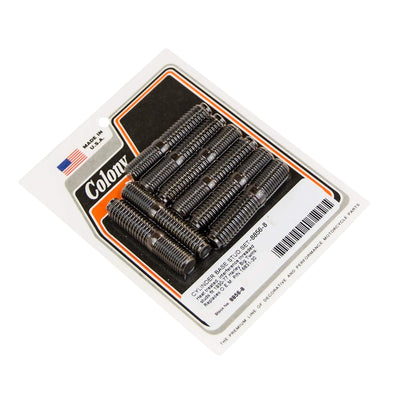 #8856-8 Cylinder Base Stud Set 1930-1977 Harley-Davidson Big Twins OEM# 16831-30