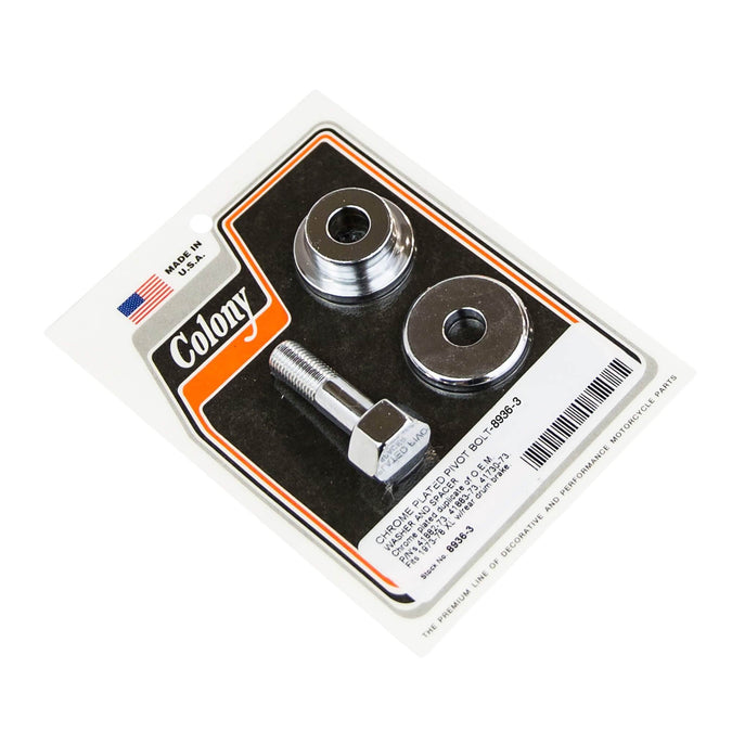 #8936-3 Pivot Bolt Washer & Spacer 1973-1978 Harley-Davidson XL - Chrome Plated