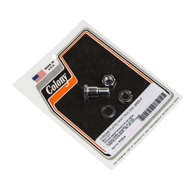 #9103-4 Shift Rod End Bolt Kit 1936-1954 Harley-Davidson Handshift 1951-1964 Foot Shift - Chrome Plated
