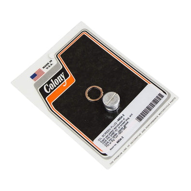 #9604-2 Oil Screen Plug 1952-1965 Harley-Davidson Big Twin - CAD Plated