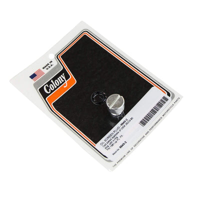 #9645-2 Oil Screen Plug 1981-Up Harley-Davidson FL/FX - CAD Plated