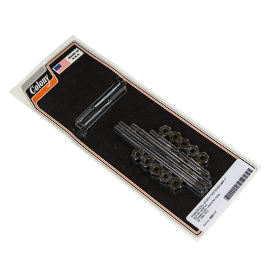 #9697-17 Motor Case Stock Fastener Kit 1940-1973 Harley-Davidson 45's - Parkerized