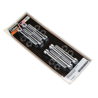#9747-16 Head Bolt Allen Screw Kit 1957-1972 Harley-Davidson Sportster - Chrome Plated
