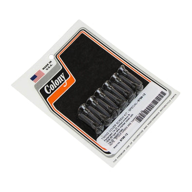 #9796-12 Timing Cover Screw Kit 1/4-20 After Market Harley-Davidson Cases - Parkerized