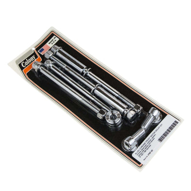 #9797-20 Front Motor Mount Kit Allen Head 1957-1985 Harley-Davidson Sportster - Chrome Plated