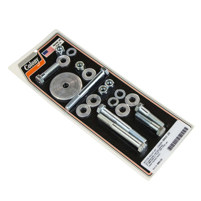 #9860-20 Lower Motor Mount Kit 1988-2006 Harley-Davidson FLT/FLHT/FXR/FXRS