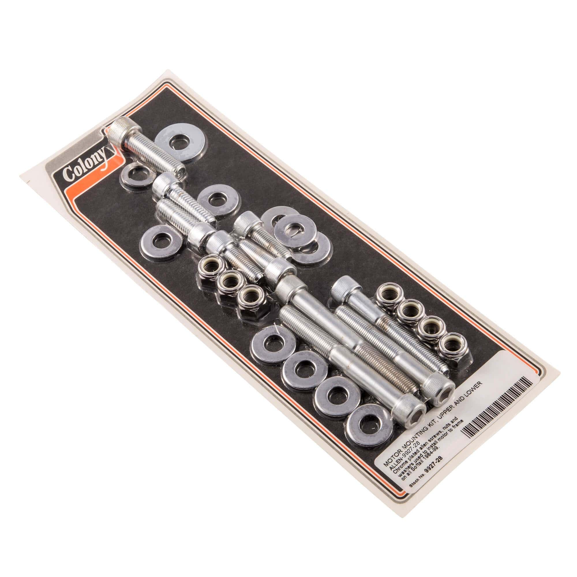 Colony Machine Rear Fender Rail Mounting Allen Kit For 1957-1978 Harley XL – Chrome