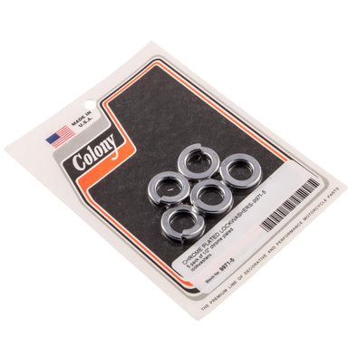 #9971-5 1/2 inch Chrome Plated Lock Washers 5 pack