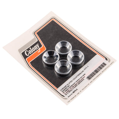 #9973-4 1/2 inch Chrome Plated Countersunk Washer 4 pack
