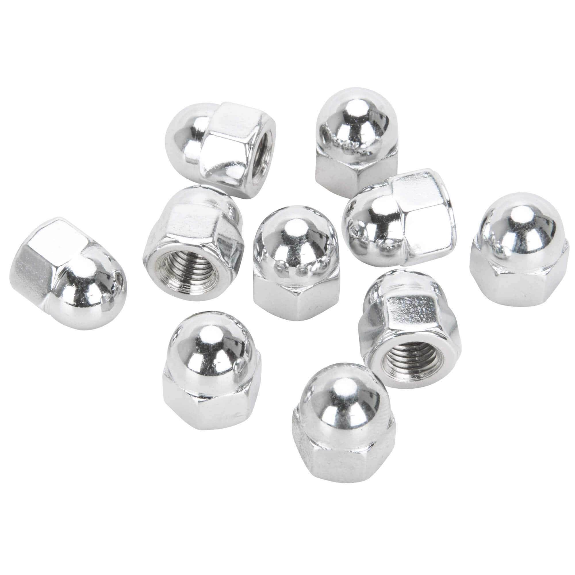 Colony PIKE NUT 5/16-24 Chrome Plated - Chopper Motorcycle Hardware