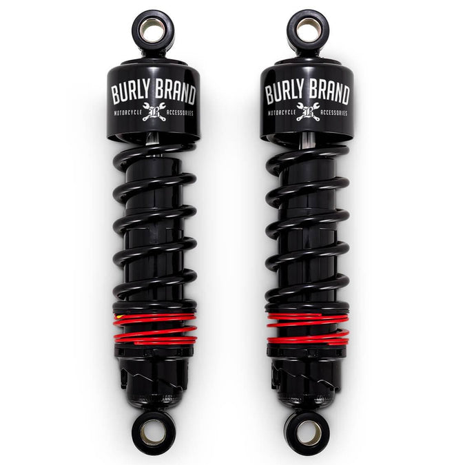 Slammer Plus Shocks - 1988 - 2003 Harley-Davidson Sportster XL - Black