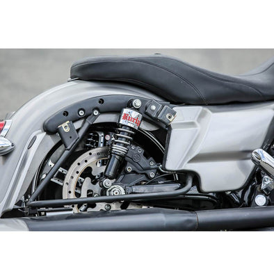 Slammer Suspension Kit - 2006 - 2017 Harley-Davidson Dyna FXD - Chrome