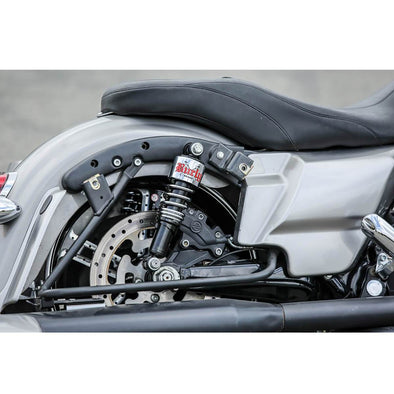 Slammer Suspension Kit - 2006- 2017 Harley-Davidson Dyna FXD - Black