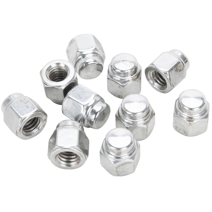 #CN-212 3/8-16 Chrome Plated Cap Nut - 10 Pack