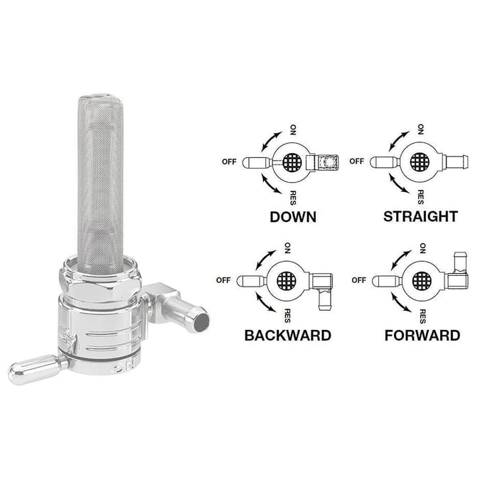 Golan Products Inc. 22MM Click-Slick Petcock - Round Body - Raw Brass ...