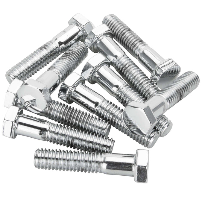 #HHC-622 3/8-16 x 1-3/4 length Chrome Hex Head Bolt - 10 Pack
