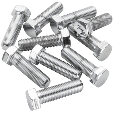 #HHC-676 7/16-20 x 1-1/2 length Chrome Hex Head Bolt - 10 Pack