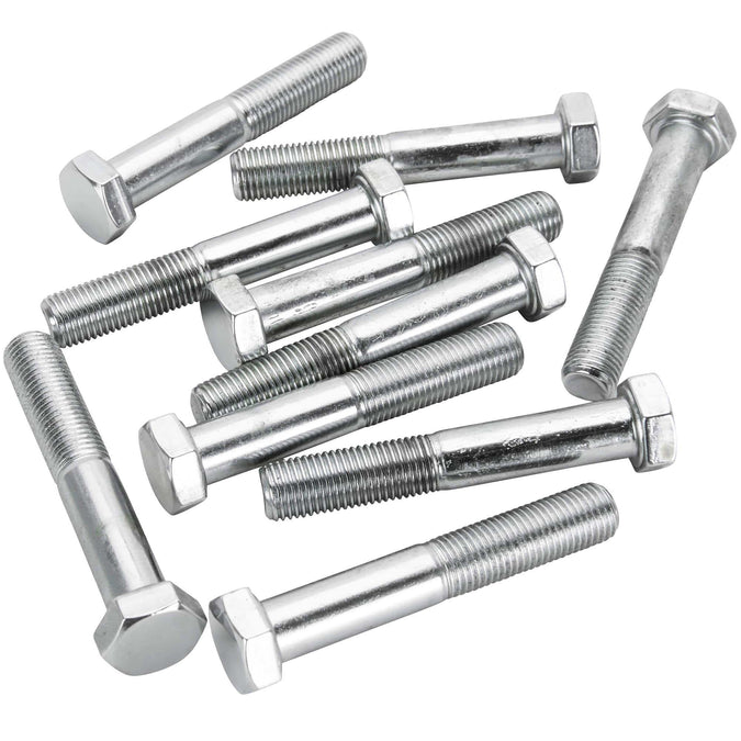#HHC-679 3/8-24 x 2-1/4 length Chrome Hex Head Bolt - 10 Pack