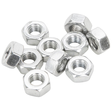 #HN-400 1/4-28 Chrome Plated Hex Nut - 10 Pack