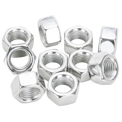 #HN-402 3/8-24 Chrome Plated Hex Nut - 10 Pack