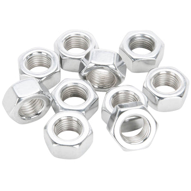 #HN-403 7/16-20 Chrome Plated Hex Nut - 10 Pack