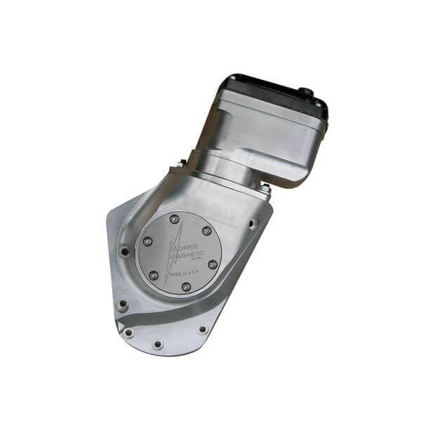 Morris M-5 Magneto for Alternator Big Twin Harley Davidsons with Aftermarket Cases - Brushed Finish