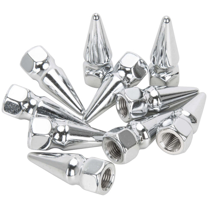 #PN-304 3/8-24 Chrome Plated Pike Nut - 10 Pack
