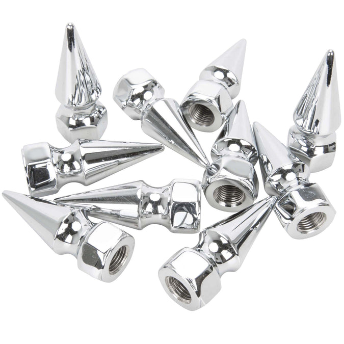 #PN-306 1/2-20 Chrome Plated Pike Nut - 10 Pack