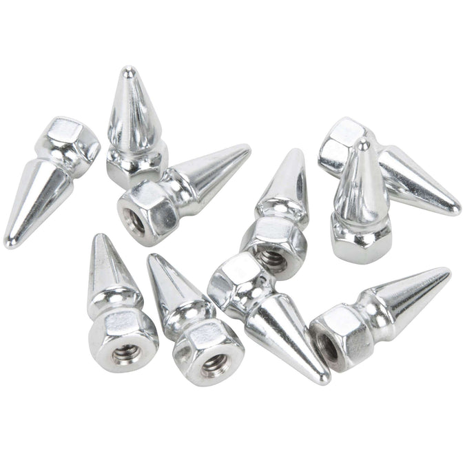 #PN-310 10-24 Chrome Plated Pike Nut - 10 Pack