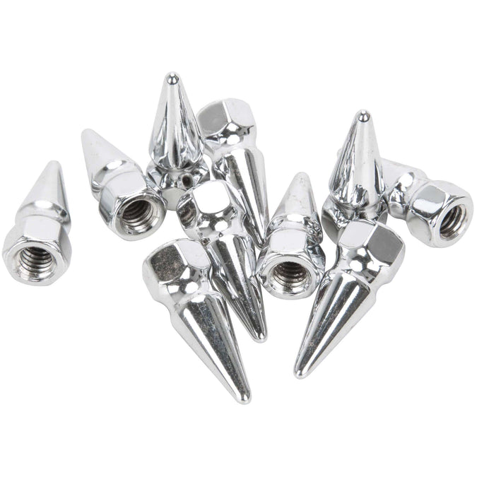 #PN-313 3/8-16 Chrome Plated Pike Nut - 10 Pack