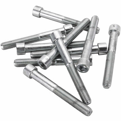 #PSHC-227 5/16-24 x 2-1/2 length Polished Chrome Socket Head Allen Bolt - 10 Pack
