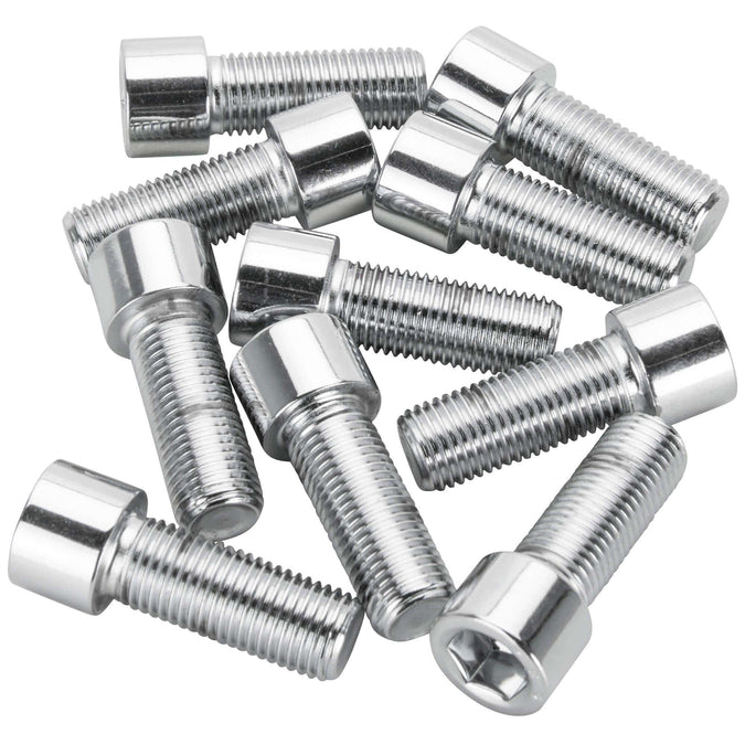 #PSHC-232 3/8-24 x 1 length Polished Chrome Socket Head Allen Bolt - 10 Pack