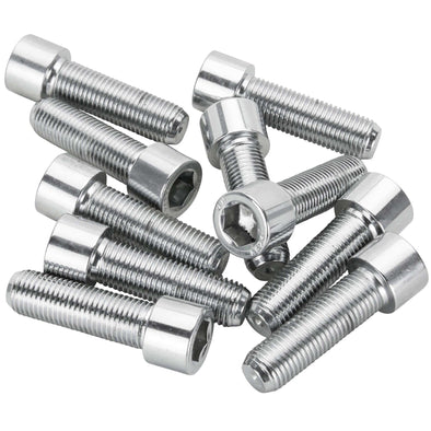 #PSHC-233 3/8-24 x 1-1/4 length Polished Chrome Socket Head Allen Bolt - 10 Pack