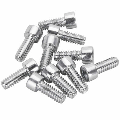 #PSHC-250 10-24 x 1/2 length Polished Chrome Socket Head Allen Bolt - 10 Pack