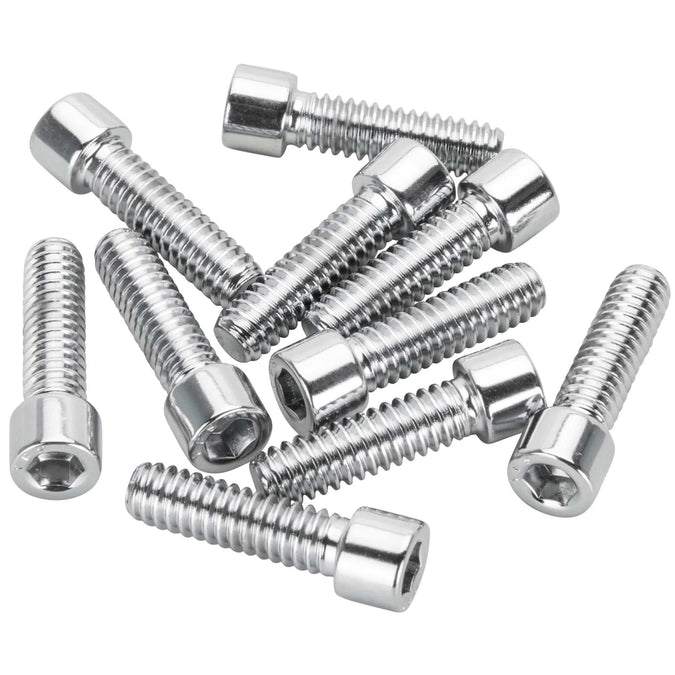 #PSHC-259 1/4-20 x 7/8 length Polished Chrome Socket Head Allen Bolt - 10 Pack