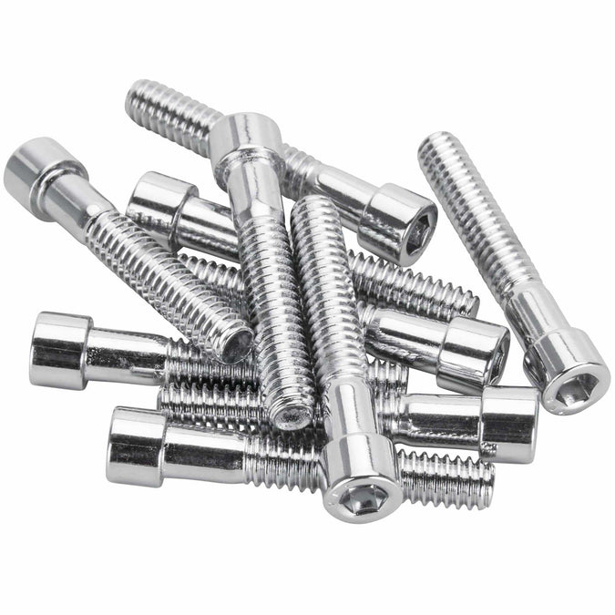 #PSHC-263 1/4-20 x 1-1/2 length Polished Chrome Socket Head Allen Bolt - 10 Pack