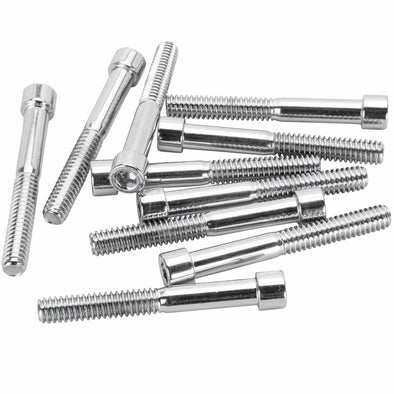 #PSHC-265 1/4-20 x 2 length Polished Chrome Socket Head Allen Bolt - 10 Pack