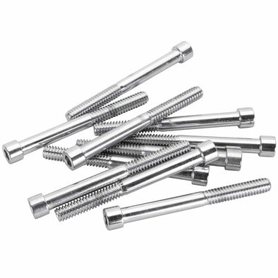 #PSHC-267 1/4-20 x 2-1/2 length Polished Chrome Socket Head Allen Bolt - 10 Pack