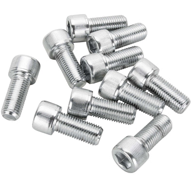 #SHC-9003 7/16-20 x 1 length Chrome Socket Head Allen Bolt - 10 Pack