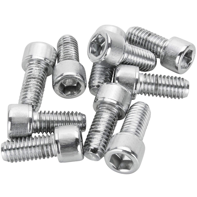 #SHC-9004 7/16-14 x 1 length Chrome Socket Head Allen Bolt - 10 Pack
