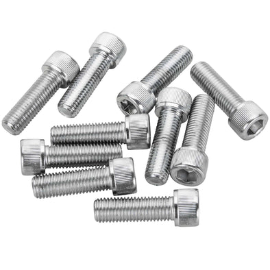 #SHC-919 5/16-24 x 1 length Chrome Socket Head Allen Bolt - 10 Pack
