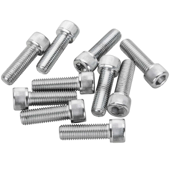 #SHC-919 5/16-24 x 1 length Chrome Socket Head Allen Bolt - 10 Pack