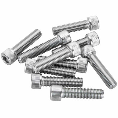 #SHC-920 5/16-24 x 1-1/4 length Chrome Socket Head Allen Bolt - 10 Pack