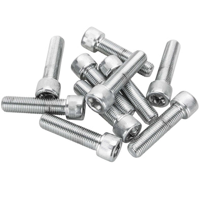 #SHC-932 3/8-24 x 1-1/2 length Chrome Socket Head Allen Bolt - 10 Pack